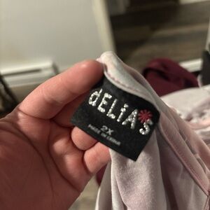 Delia's Pink pajama set